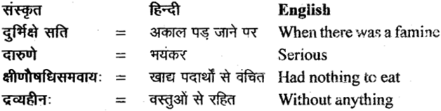 NCERT Solutions for Class 11 Sanskrit Bhaswati Chapter 2 सौवर्णो नकुलः 10